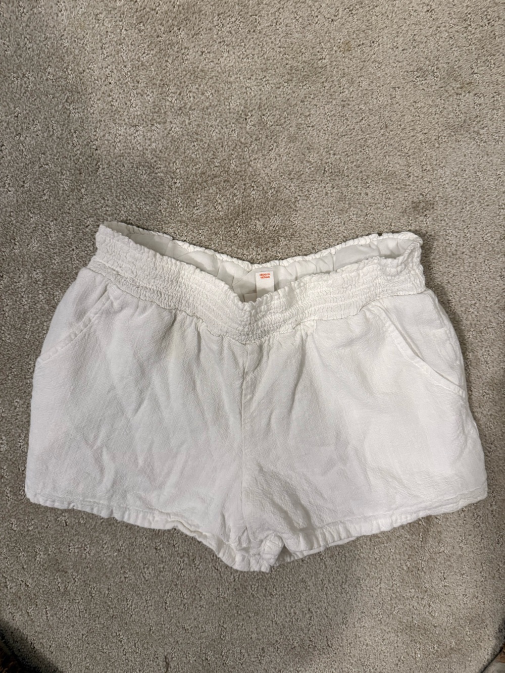Cat & Jack White Girls' Elastic Waist Shorts